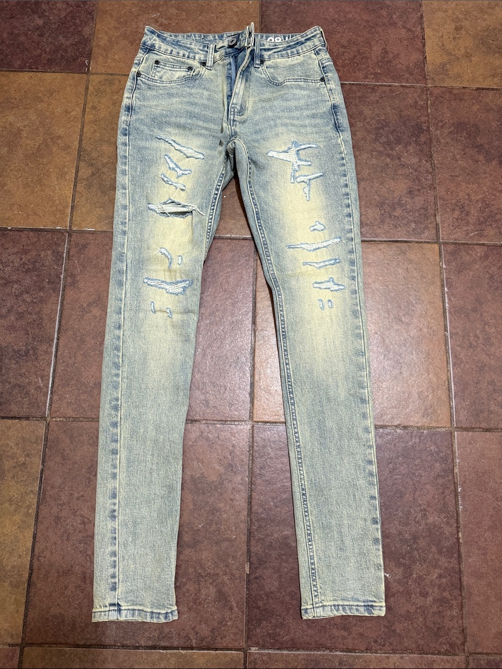 Serenede citrine skinny denim size 28